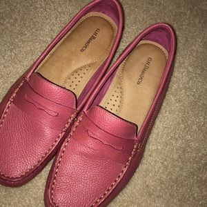 Loafer moccasins pink Clark’s G.H.Bass&co size 7